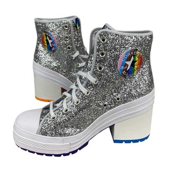 Converse Shoes - Converse PRIDE De Luxe Heeled Boots women’s 8 men’s 6